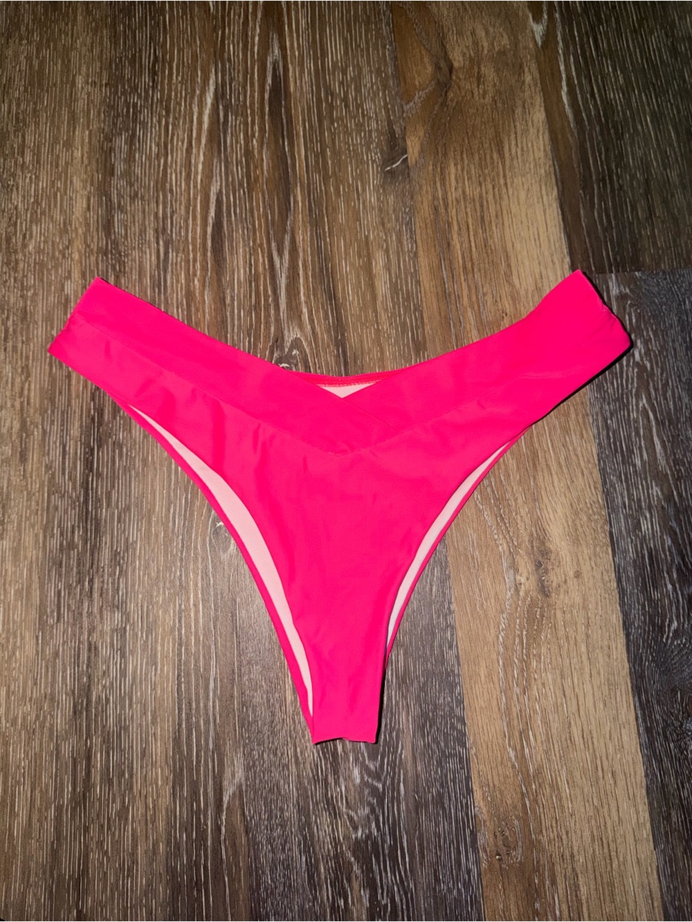 Neon Pink Women's Bikini Bottom